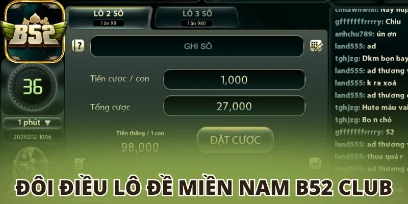 Đôi điều về Lô đề miền Nam B52 club