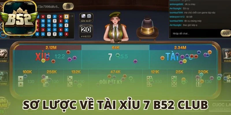 Sơ lược về Tài Xỉu 7 B52 club